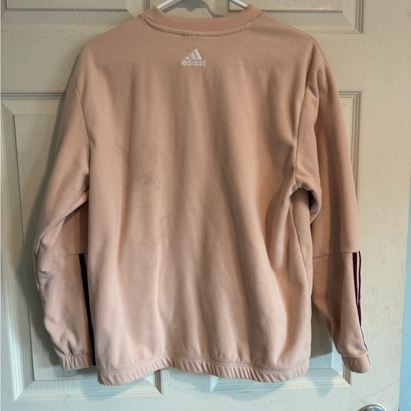Women’s adidas fleece crewneck size medium - Picture 3 of 12